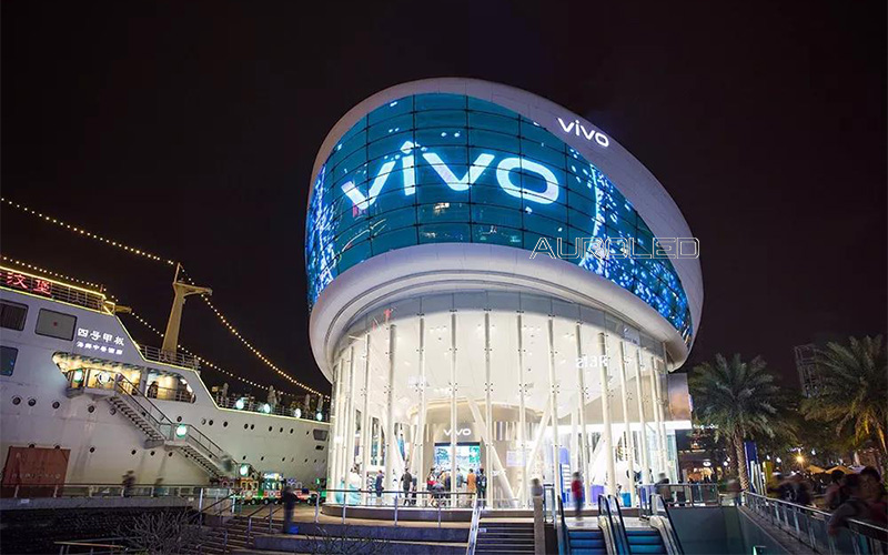 VIVO Lab旗艦店酷炫<a href=http://www.gxjcpy.com/toumingping/ target=_blank class=infotextkey>透明屏</a>效果